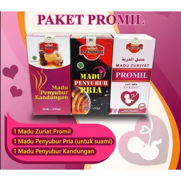 Paket PROMIL dan PENYUBUR KANDUNGAN dan PENYUBUR PRIA ATH THOIFA PROGRAM HAMIL-1