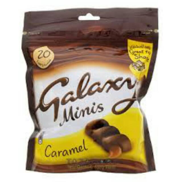 

Galaxy minis caramel 20 bars