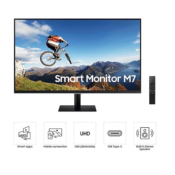 Monitor Samsung LED 32" - LS32BM700UE M7 Smart Monitor