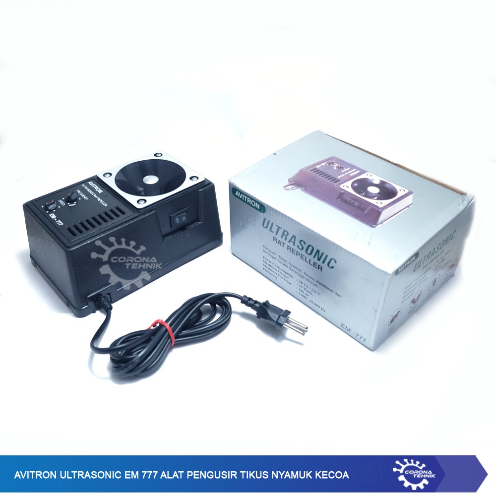 Avitron Ultrasonic EM 777 Alat Pengusir Tikus Nyamuk Kecoa