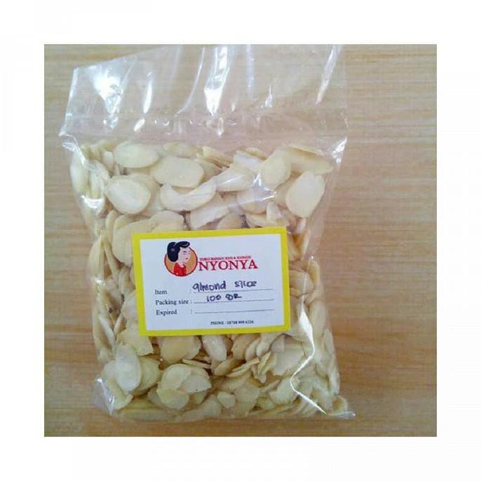 

Almond Slice Kacang Almond Sunny Gem 100Gr Mentarieka_Shop