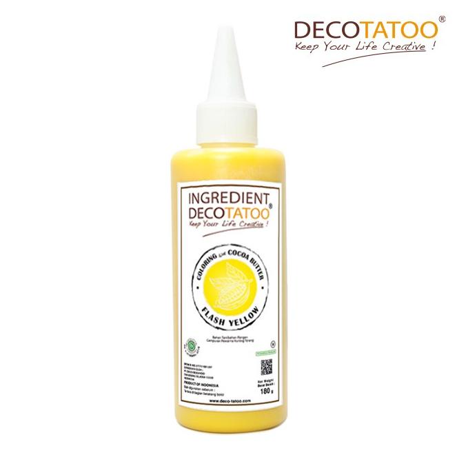 

FLASH YELLOW COCOA BUTTER 180 GR - COCOA BUTTER ---NEW---