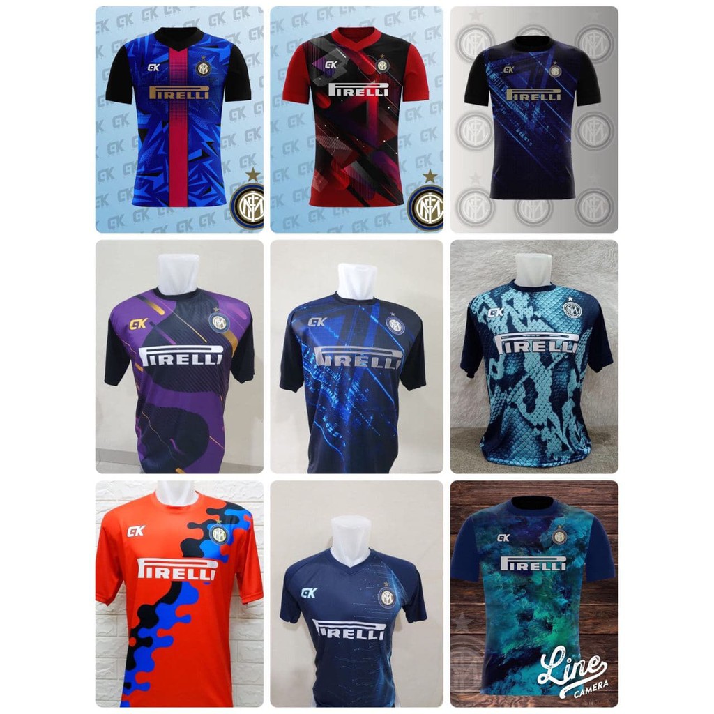 BAJU BOLA KAOS BOLA JERSEY OLAHRAGA PRINTING INT*L MIL*N 01