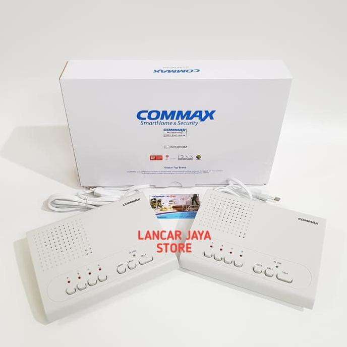 Intercom Wireless Commax WI-4C Putih (Sepasang)