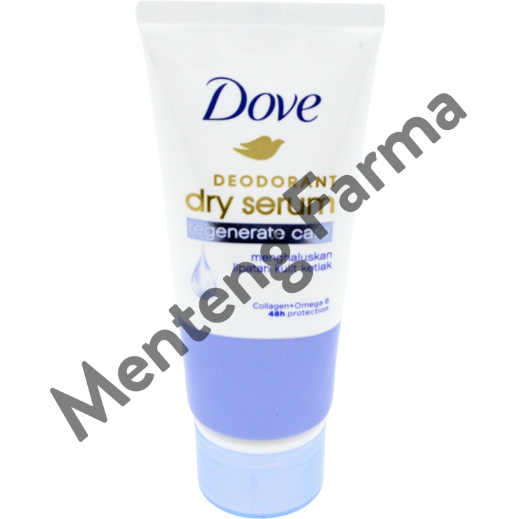 Dove Deodorant Dry Serum Regenerate Care Collagen + Omega 6 50 ML - Menghaluskan lipatan ketiak