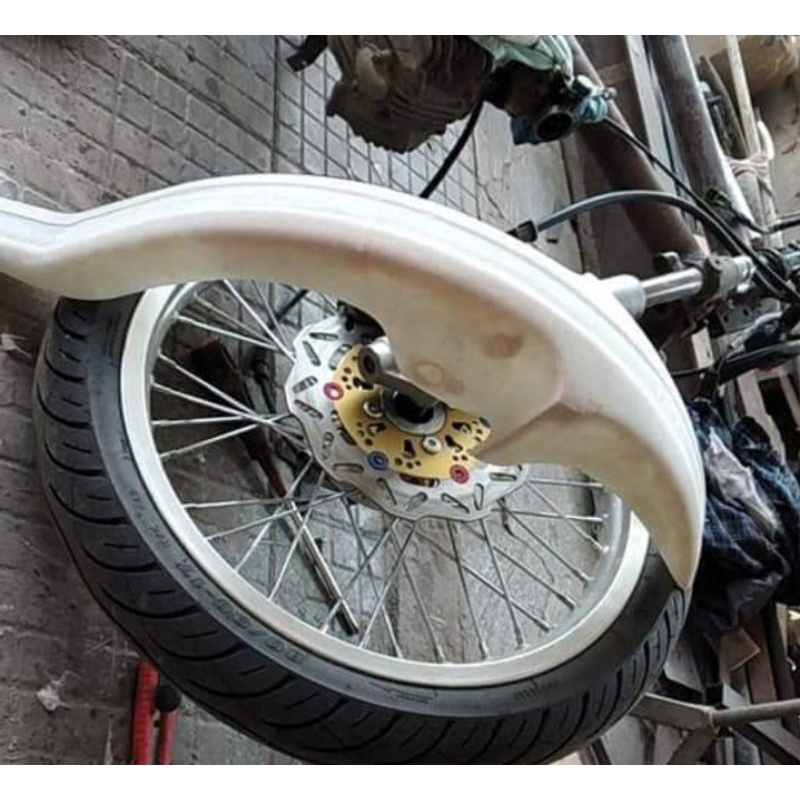 spakbor depan slebor depan Yamaha Champ repro Alfa champ