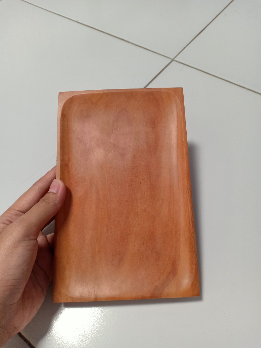 Piring Kayu Persegi Panjang