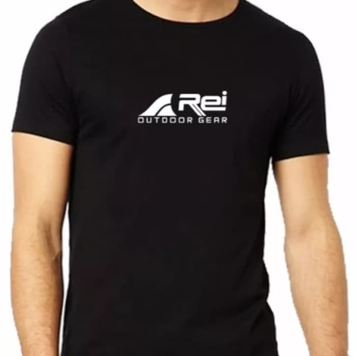 Baju Kaos t-shirt Rei Outdoor Kaos Adventure - Hitam,
