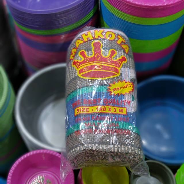 Tikar Gulung / Tikar lipat / Tikar Karpet Lipat / Tikar Mahkota