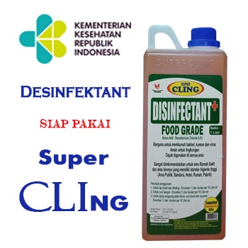 Disinfektan Siap pakai 1 Liter sudah kemenkes( Non Alkohol ) BKC