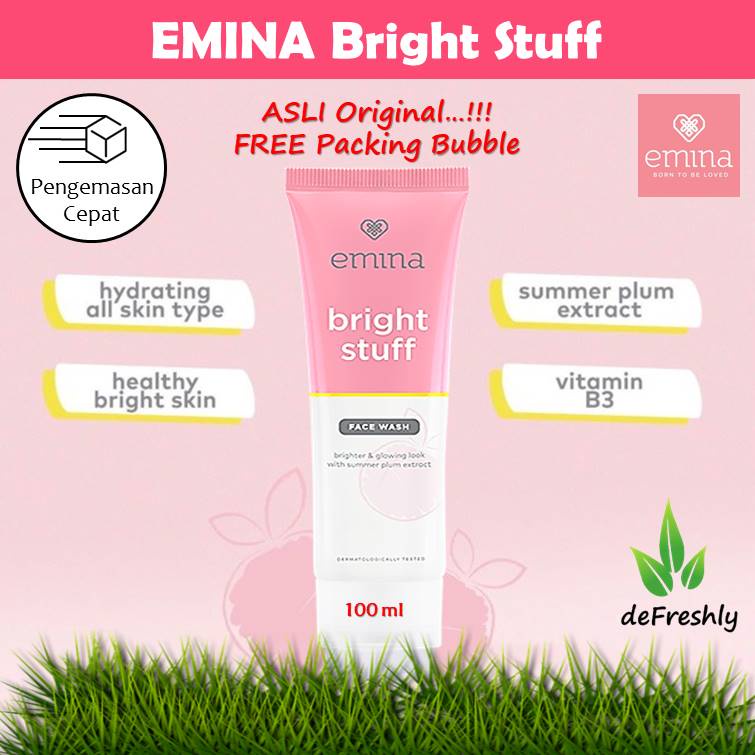 ❤ defreshly ❤ EMINA Bright Stuff - face wash