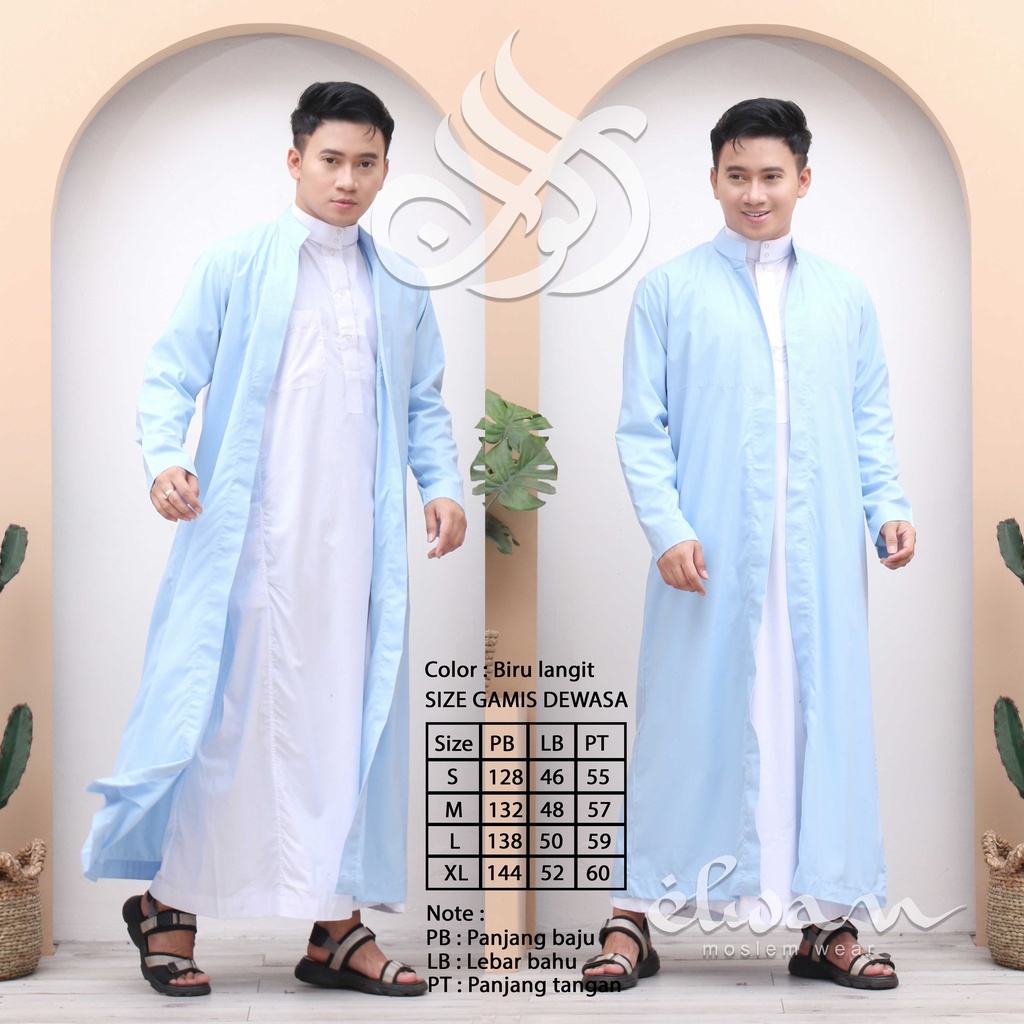 JUBAH LUARAN WARNA A