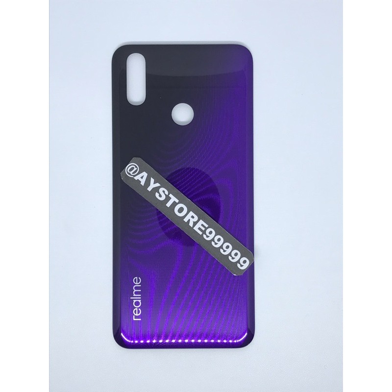 BACKDOR BACKDOOR TUTUP BELAKANG REALME 3PRO TUTUP BATERAI ORIGINAL