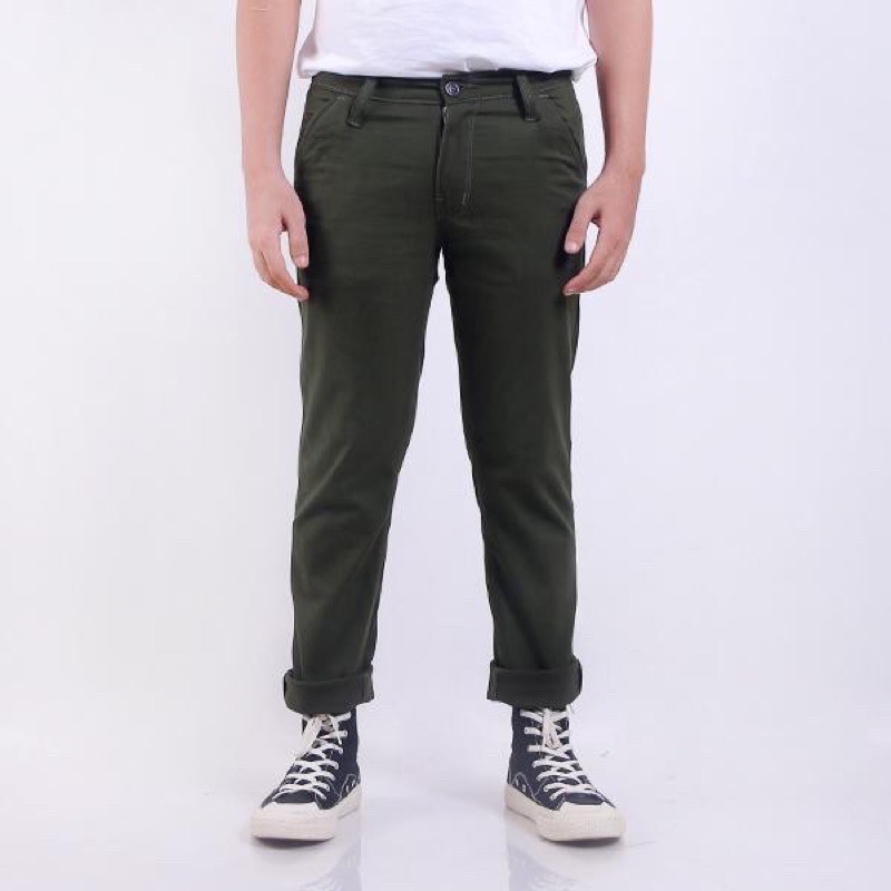 HEYHO celana panjang chino distro pria original lokal brand Jakcloth Store Bogor