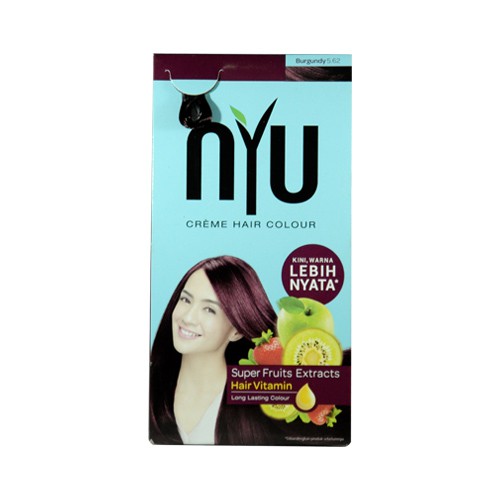 NYU CREAM HAIR COLOUR BURGUNDY NS