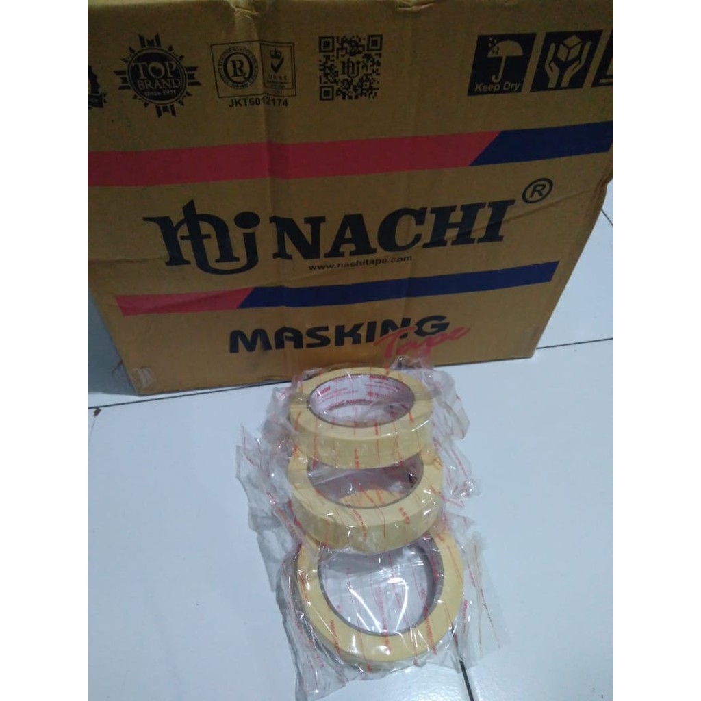 

lakban kertas nachi tape 24mmx40yard
