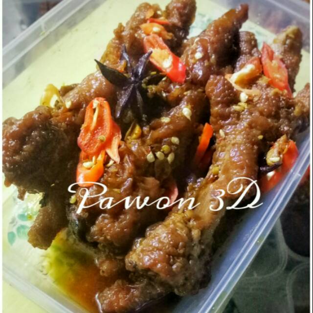 Ceker Pedas Manis Dimsum Ceker Ceker Empuk Ceker Presto 250gr Shopee Indonesia