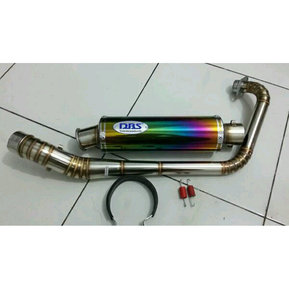 knalpot Racing Suzuki Satria Fu Dbs Rainbow FullCacing Hi bac 99