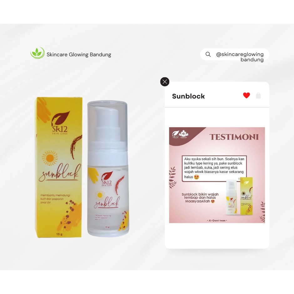 Sunblock SPF 30 UV Protection Sunscreen Gel Shield Sun Lotion Krim Pelindung Wajah Dari Sinar Matahari Mencerahkan