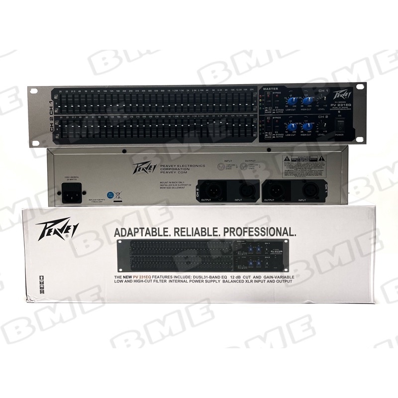 EQUALIZER PEAVEY PV 231 31 CHANNEL EQUALIZER PEAVEY PV231