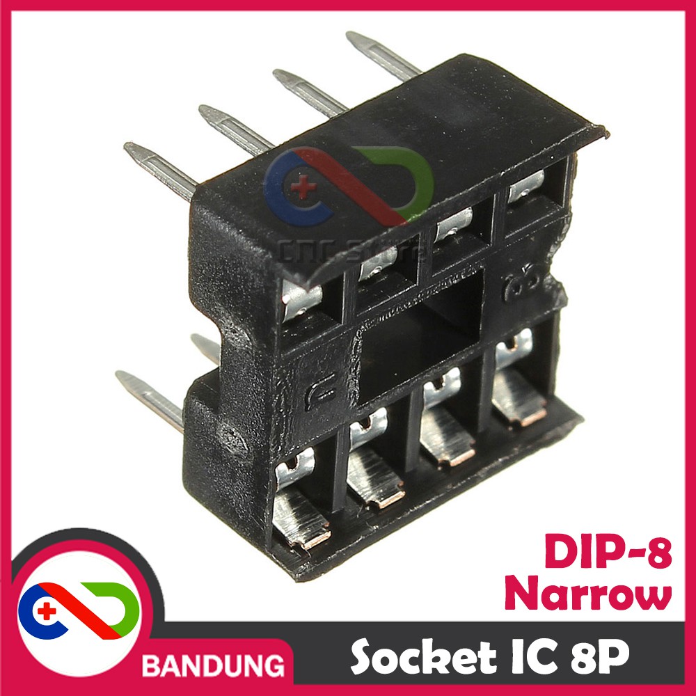 SOCKET SOKET IC DIP-8 DIP8 8P 8 NARROW