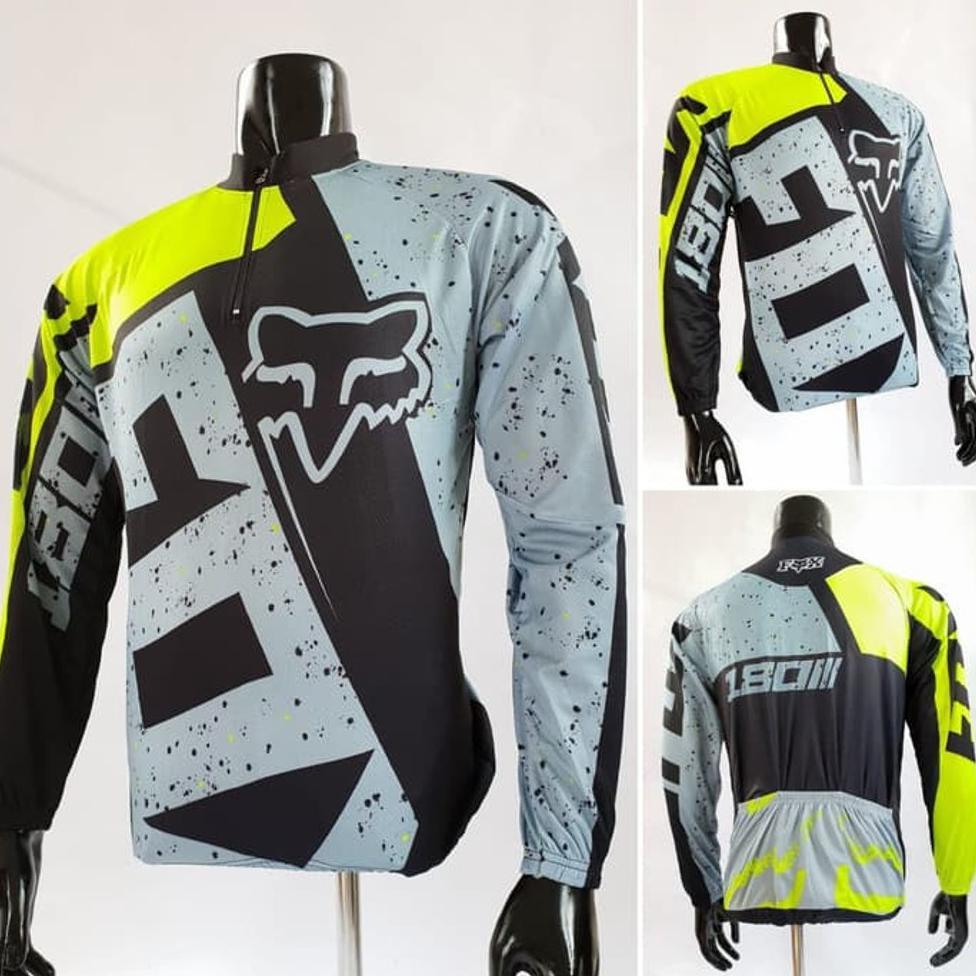 Promo Baju Kaos Jersey Balap Sepeda-Kaos Sepeda Balap Fox Grade Ori