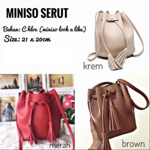 Tas serut miniso