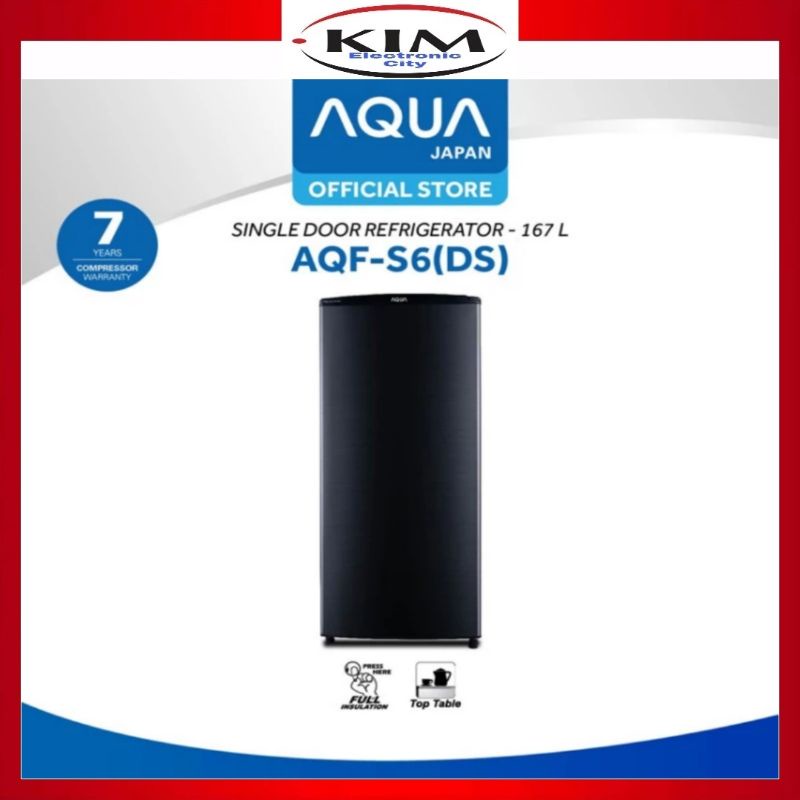 AQUA JAPAN AQF-S6 FREEZER RUMAHAN 6 RAK - AQF-S6 GARANSI RESMI