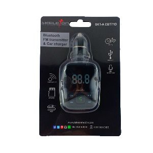 Car Bluetooth FM Transmitter With USB Charger And SD Card Reader - SKT-ACBT71D