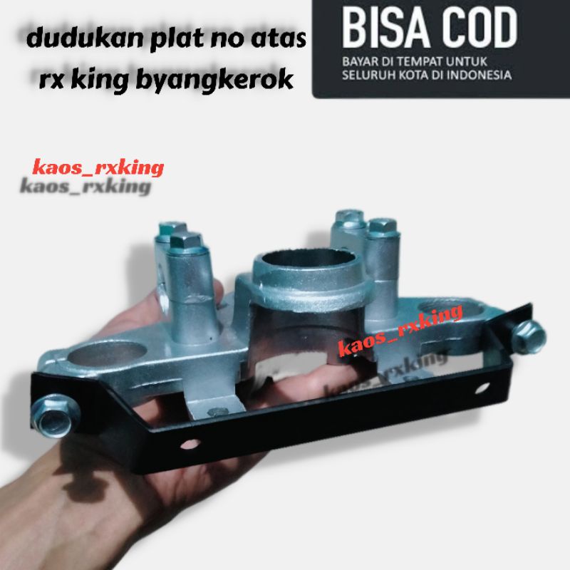 Dudukan Plat Nomor rx king BYANGKEROK
