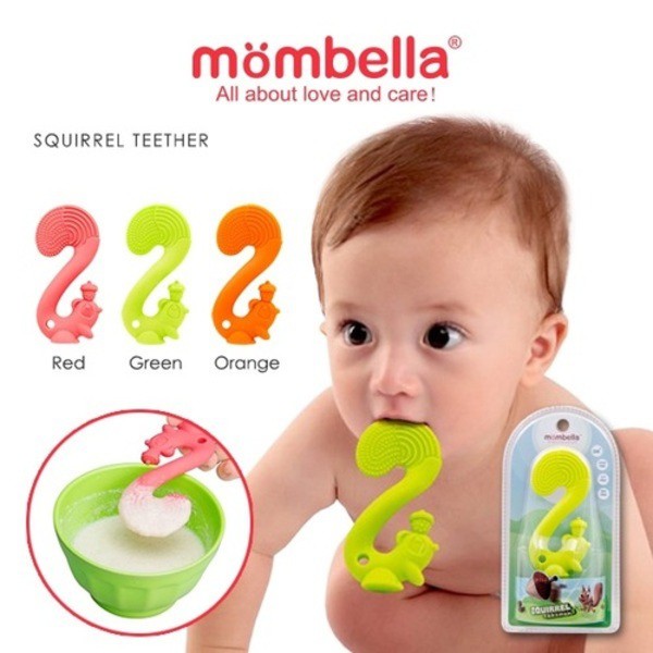 Mombella Squirell Teether - 3m+