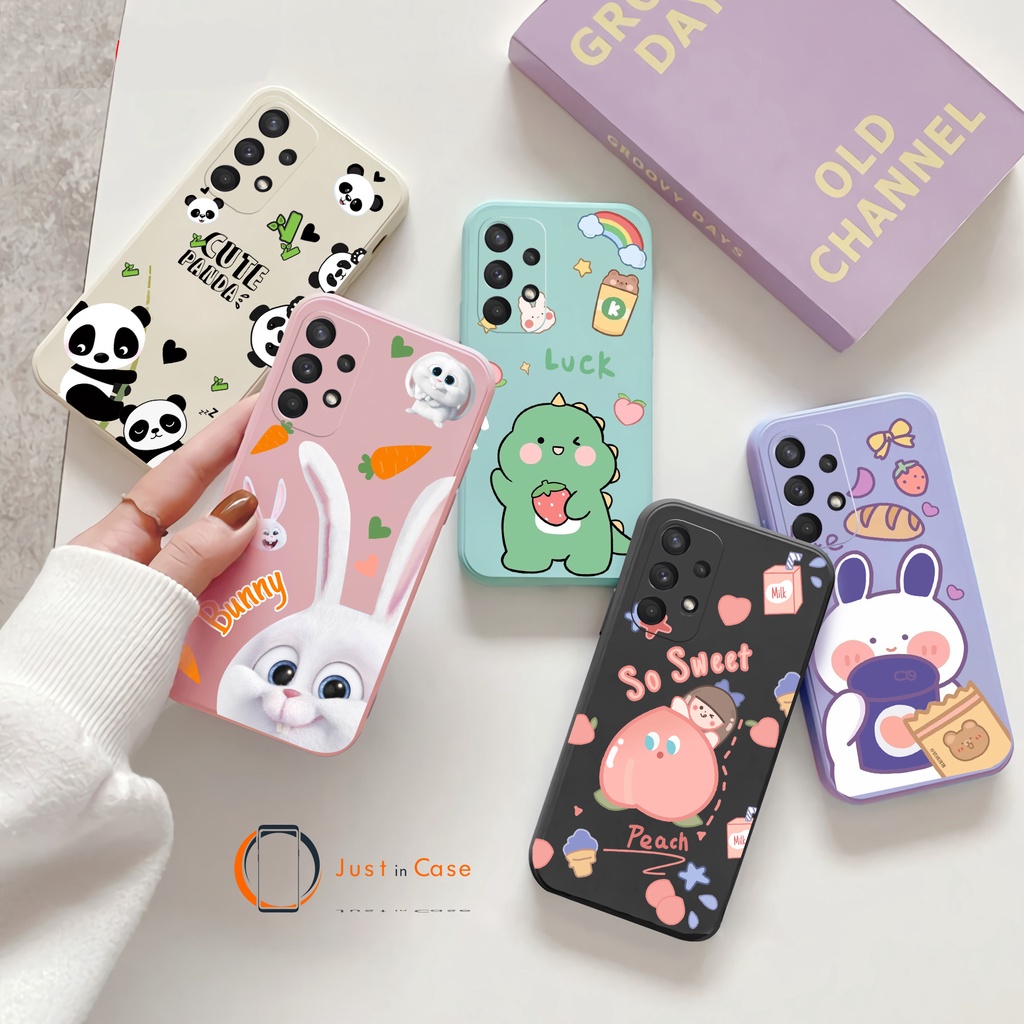 Softcase Macaron Cute TPU (UV07) Samsung A32 45 5G A13 A23 A33 A53 A73 A52 A52S A72 A22 4G A22 5G A12 M12 A02S A03S A03 CORE A71 A51 A10 M10 A11 M11 A20 A30 A30S A50 A50S A21S A20S