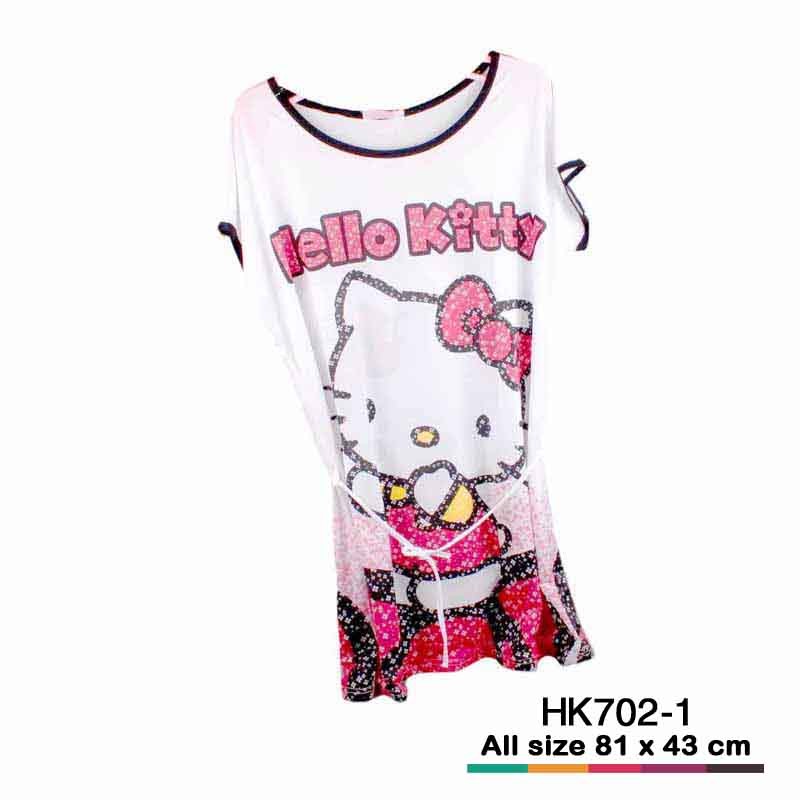Baju Hello Kitty 1383 Putih HK702-1