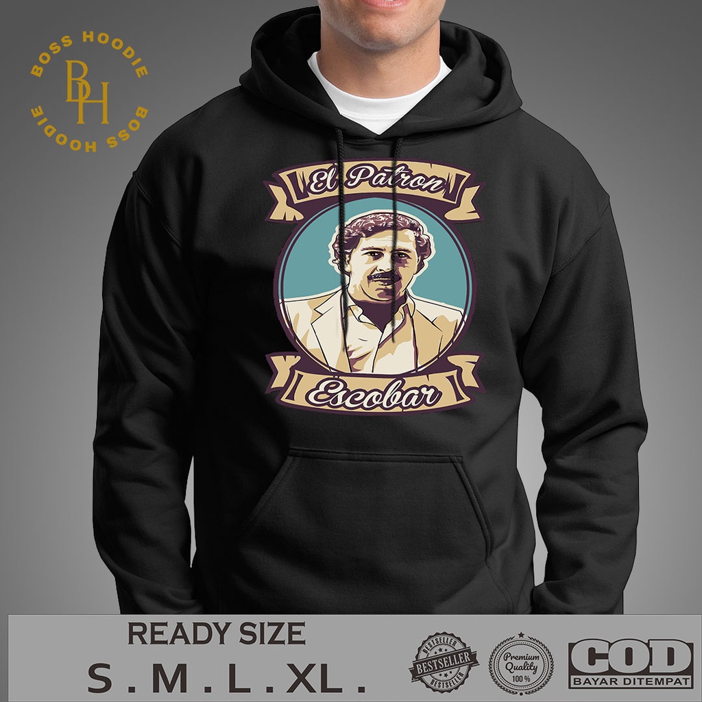 HOODIE Pablo Escobar V6 | HOODIE PRIA | JAKET PRIA | HOODIE KEREN