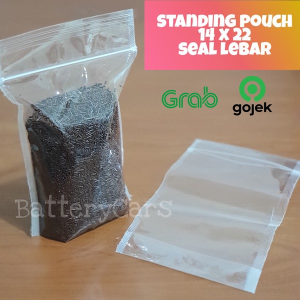 Standing Pouch 14x22 / Plastik Ziplock 14x22 / Plastik Klip 14x22 14 x 22