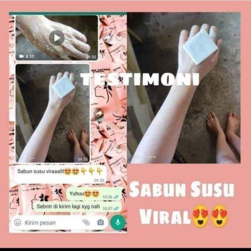 SABUN SUSU PEMUTIH VIRAL