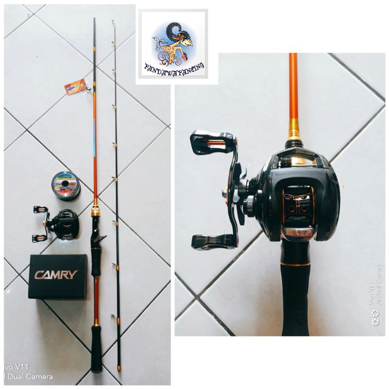 Satu set alat pancing bc  murah