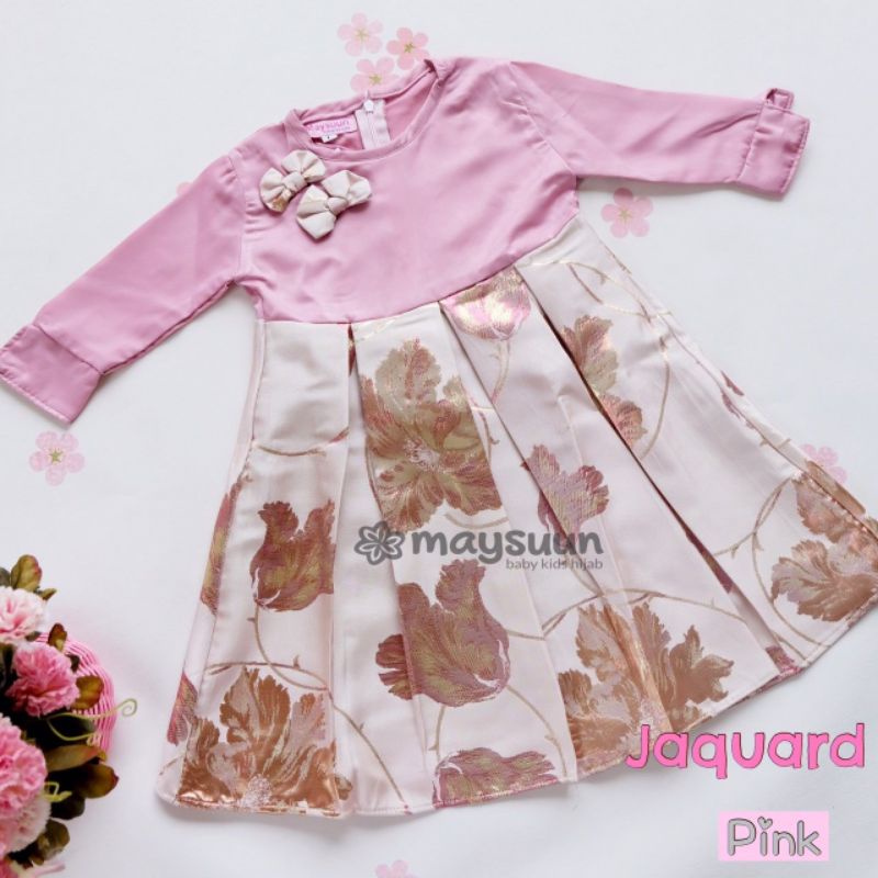 MAYSUUN JAGUARD DRESS