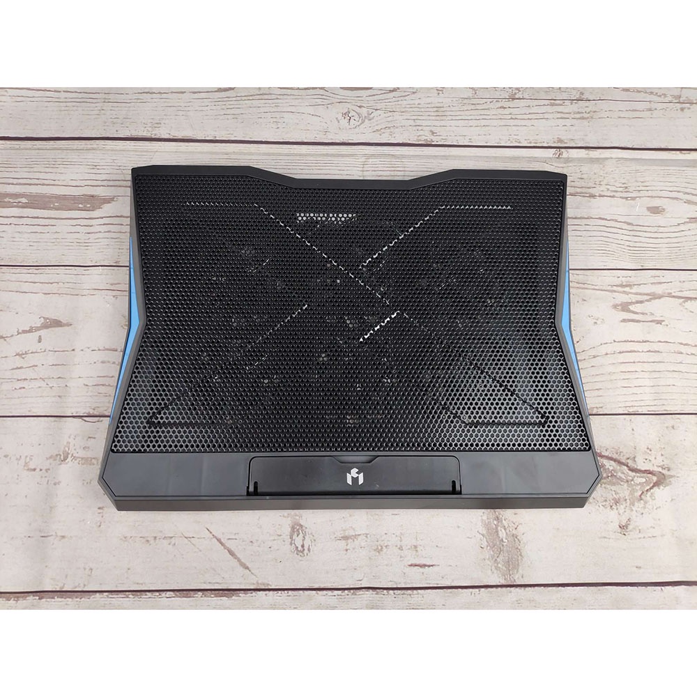 COOLING PAD LED RGB LAPTOP BY MC GAMING Q3 6 FAN SILENT SUPER DINGIN