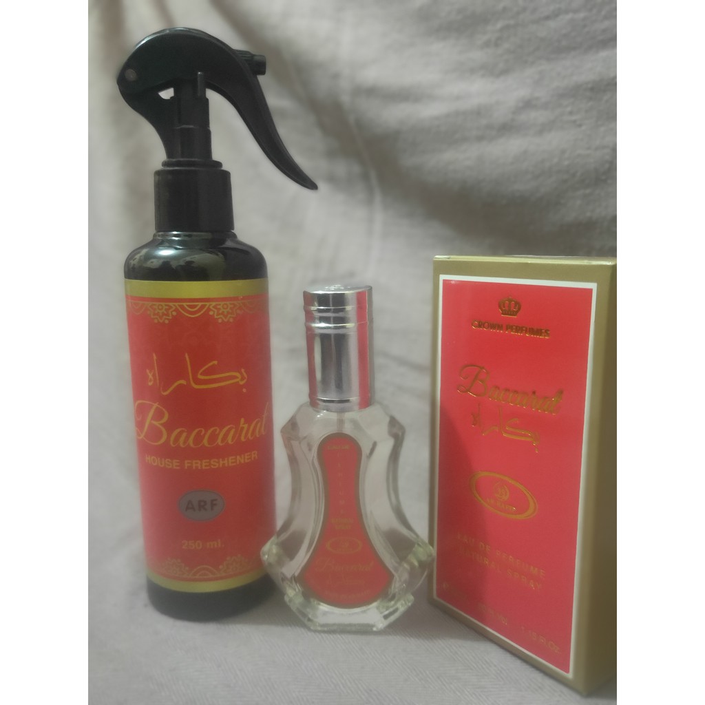 SERASI parfum pengharum ruangan arab Baccarat dan minyak wangi spray Baccarat