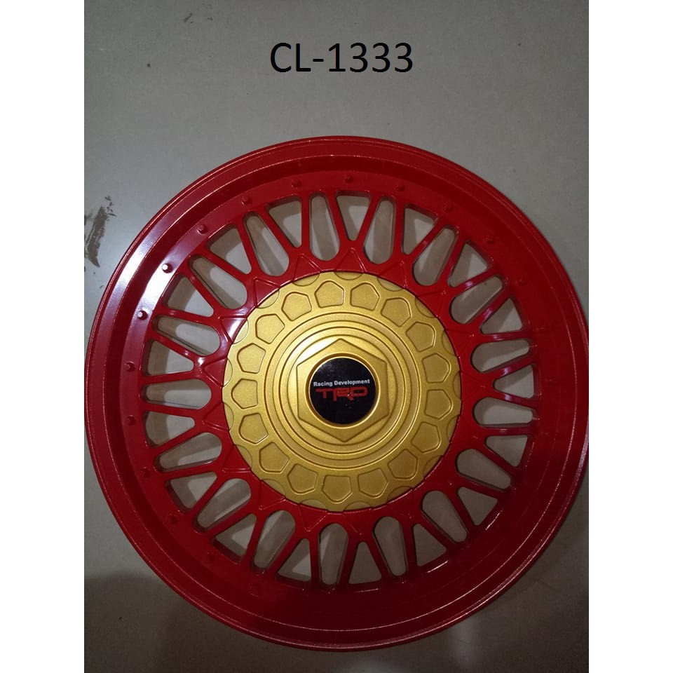 PROMO ONGKIR MAX 1 KG-  DOPCL CLEM13 R13/RING 13 (4PCS) TUTUP DOP RODA TUTUP VELG MOBIL COVER DOP MO