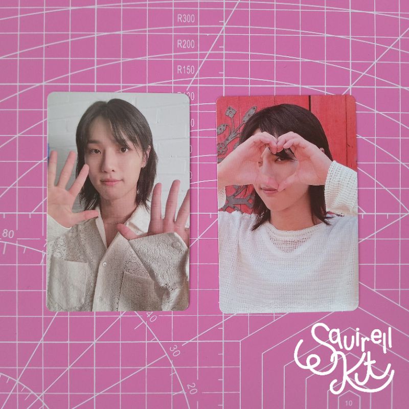 PC Photocard Woodz Oll Only love left 3rd Mini Album Cho Seungyoun Luizy Uyon White & Black Ver.