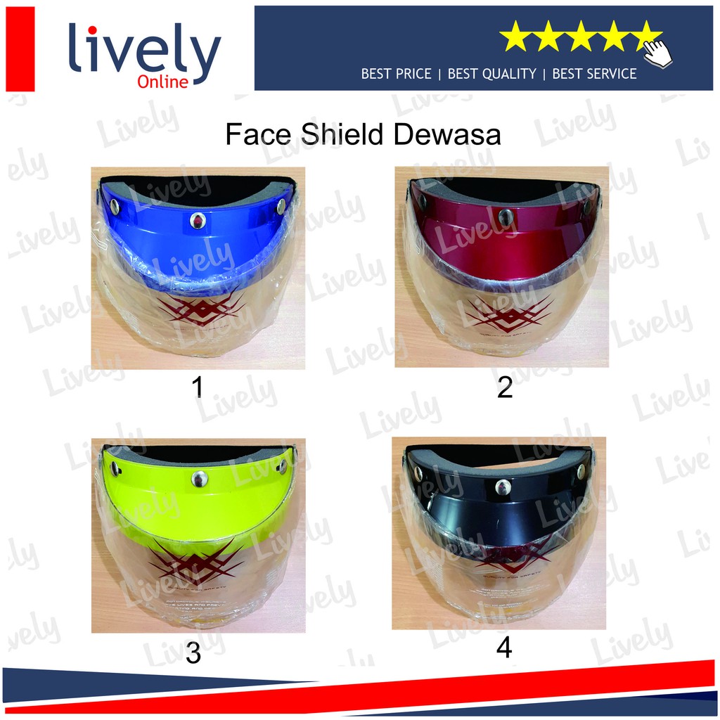 Face Shield Dewasa Pelindung Wajah APD