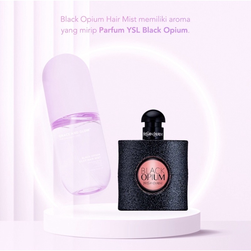 Grace and Glow Black Opium Silky Hair Mist 100 ml