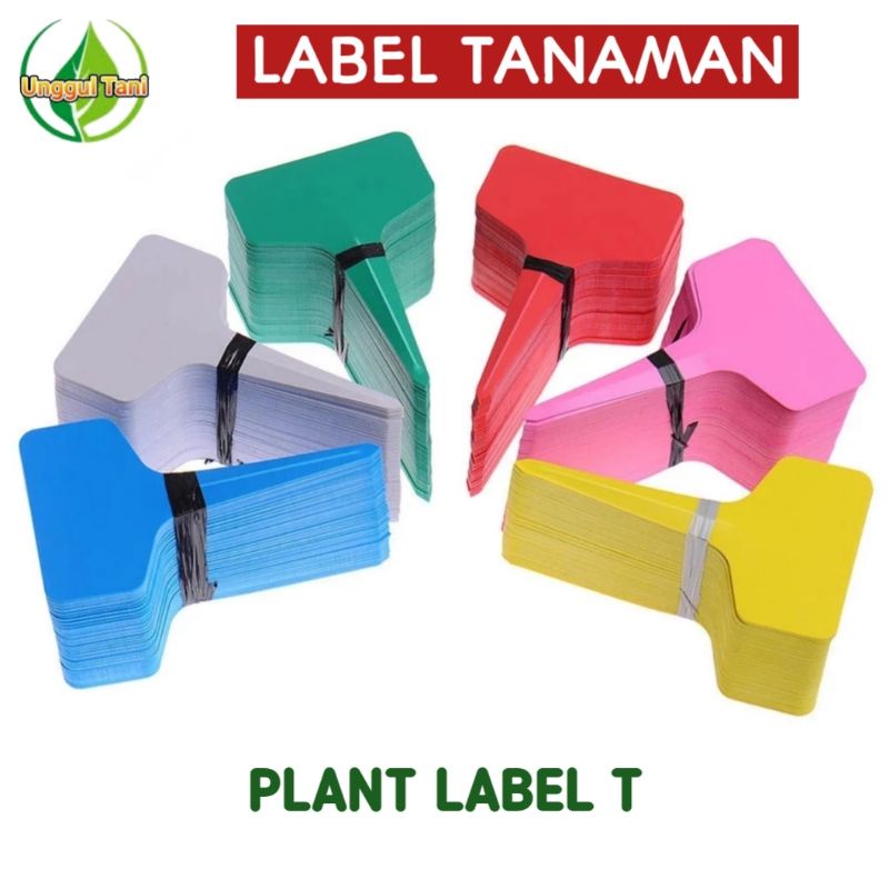 

10PCS Tag Label Tanaman Plant Label T bentuk Chat Kotak