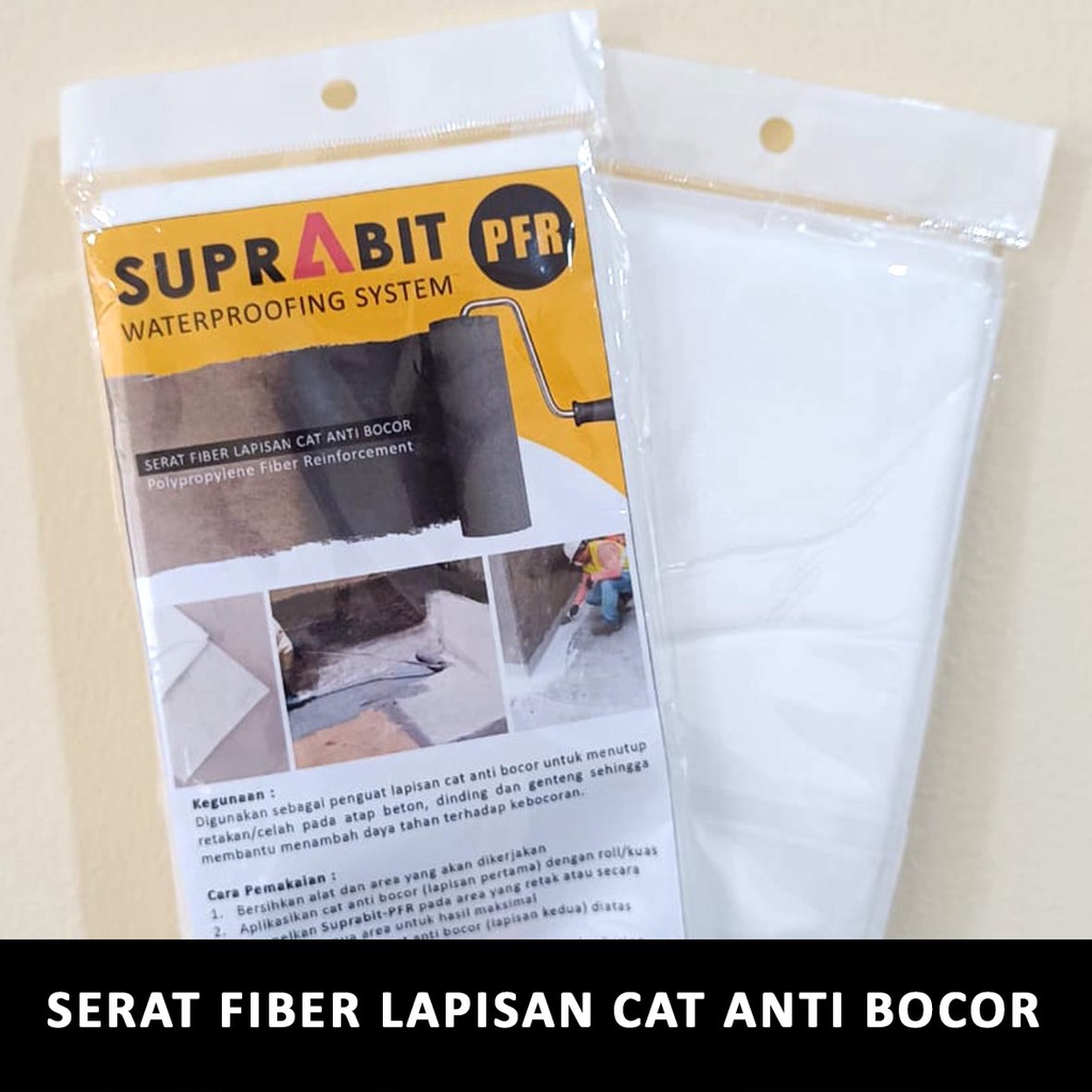 Jual Serat Fiber Halus Kasa Kain Lapisan Cat Waterproofing X Cm