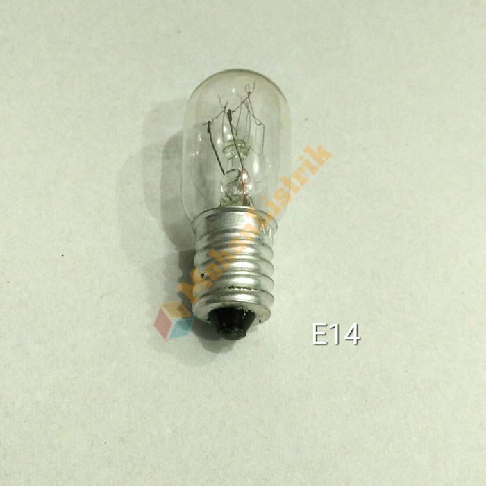 Lampu Kulkas ATN Bohlam E14 15w Clear Kuning