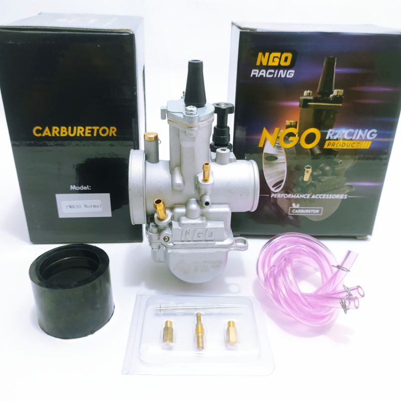 CARBURATOR PWK 24 | 26 | 28 | 30 | 32 | 34 CPO ORIGINAL BLACK SERIES DAN CHROME SERIES-NGO Pwk 30 Silver