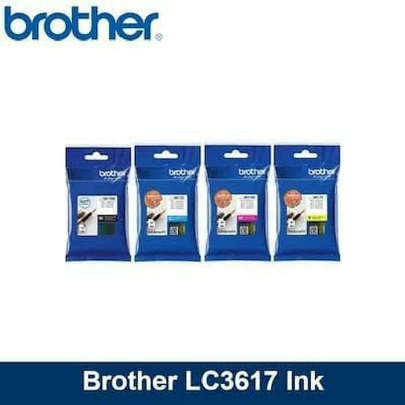 Tinta Brother LC-3617 (B/C/M/Y) Original