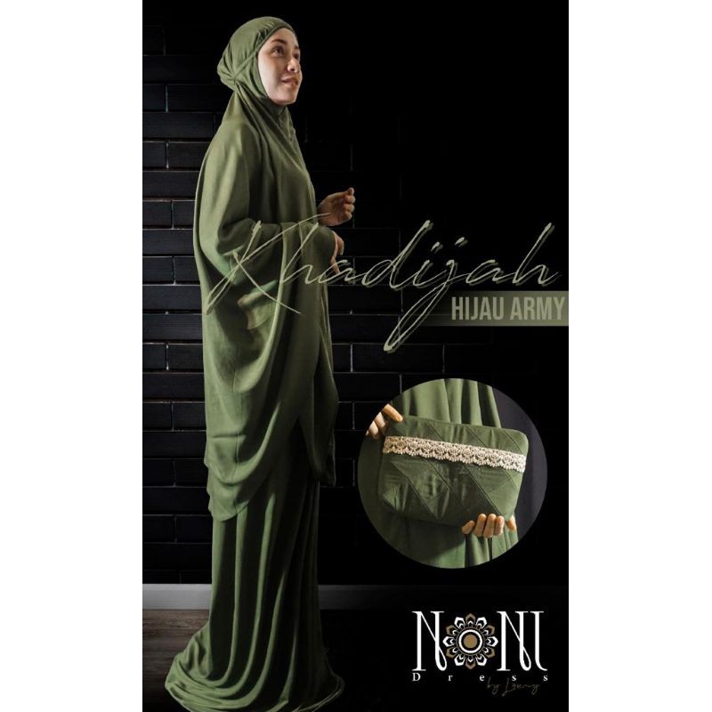 MUKENA KHADIJAH Mukena Dewasa Original by NONI DRESS